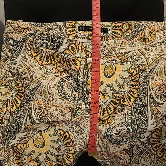 2/$40 All Pants - Zara Women's Trendy Patterned Ankle Pant - Picture 7 of 8